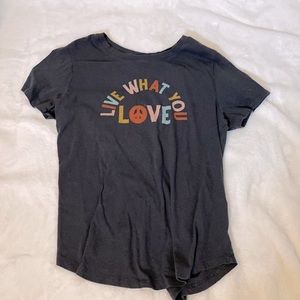 Live what you love top